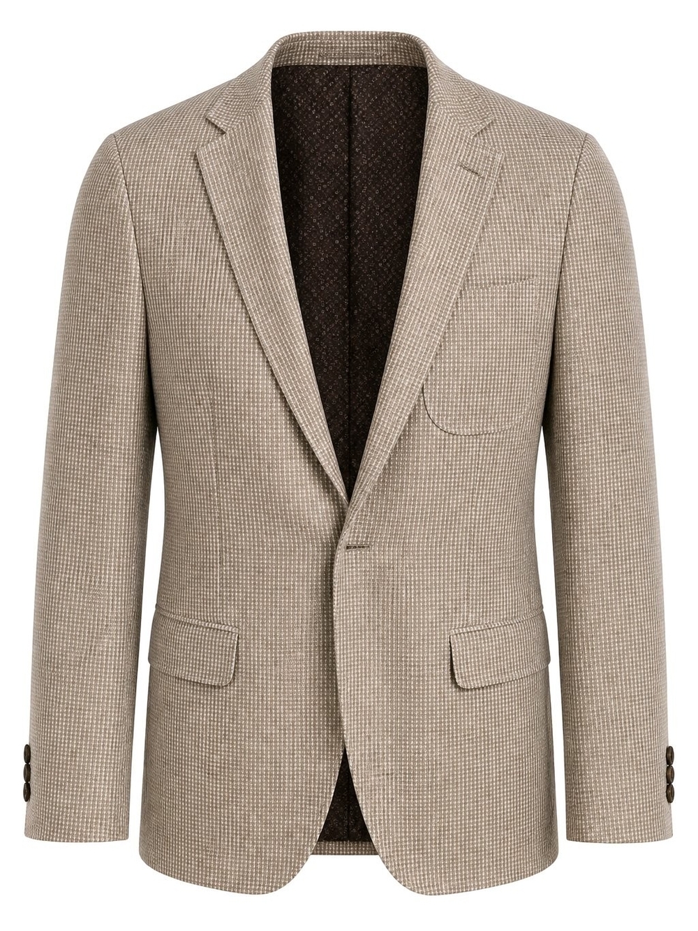 Haggar 1926 Originals Men’s 42R Micro-Check Cotton Blend Sport Coat – NWT